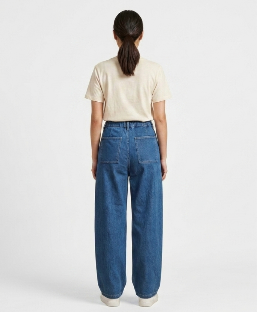 Barrel Pants Denim ( Buy 2 Free Shipping )