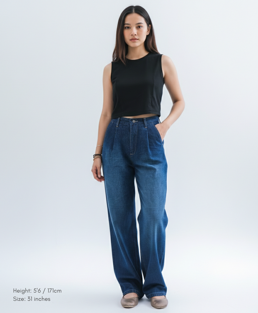 Korean Baggy Comfy Jeans ( For Women & Men)