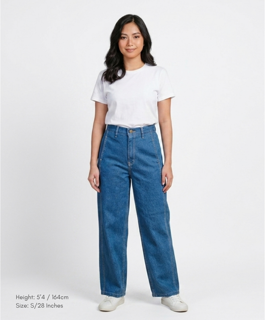 Barrel Pants Denim ( Buy 2 Free Shipping )