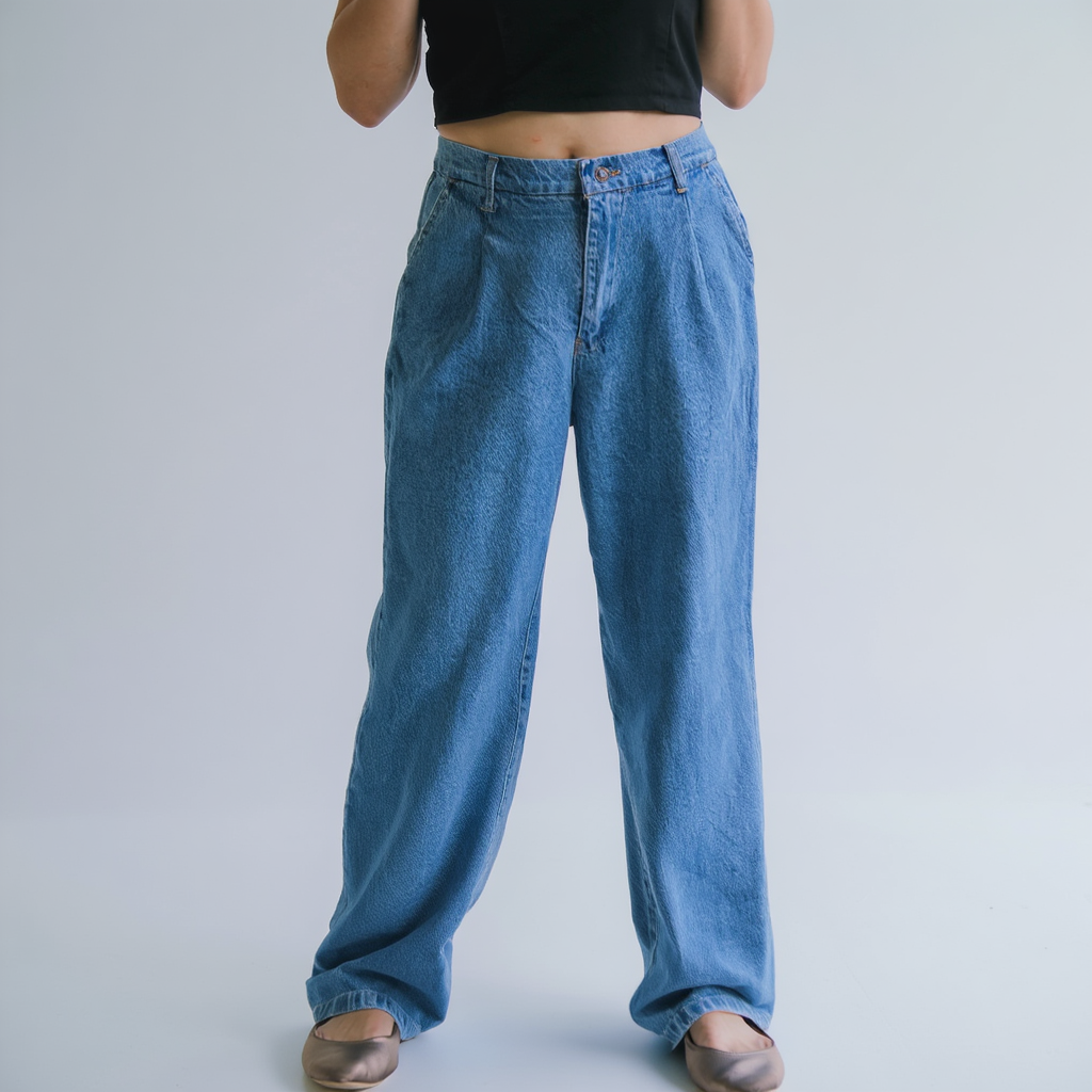 Korean Baggy Comfy Jeans ( For Women & Men)