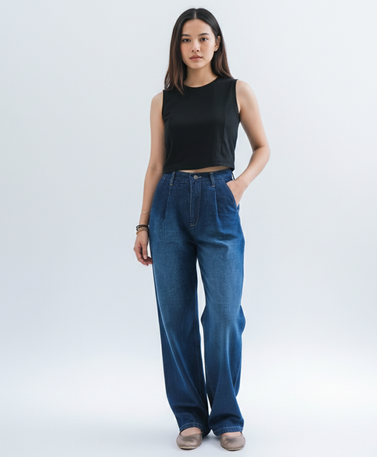 Korean Baggy Comfy Jeans ( For Women & Men)